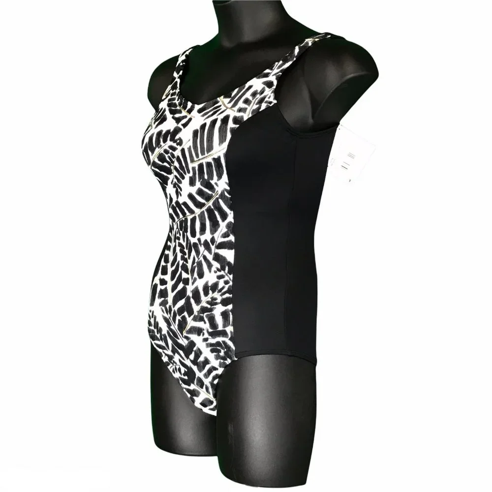 Amoena Women's Kiruna FB One-Piece Swimsuit Style# 61405, Size: 10 - NWT - Picture 2 of 6